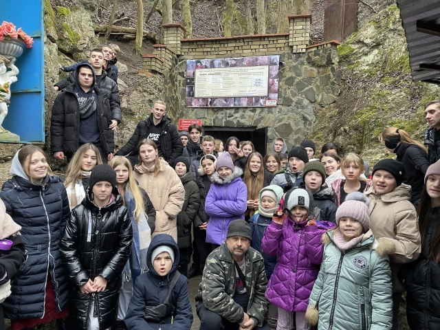 Excursion to the Ternopil caves for children of fallen soldiers